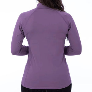 Alta calidad Algodón Poliéster Logotipo personalizado Color sólido Ropa al aire libre Transpirable Nuevo diseño Polo de moda para mujer - Product Image 2