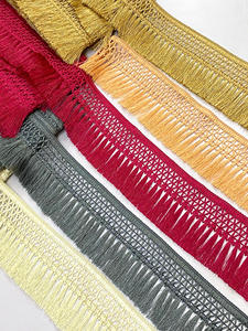 Echarpe musulmane Fringe Inde Pakistan Robe Dentelle Franges Tassels Bullion 3.5 "Offres en gros - Product Image 3