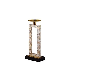 Porte-bougie et lampe en T Antique, idéal pour la décoration intérieure de la maison et les bougeoirs festifs - Product Image 4