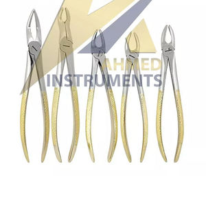 Lot de 10 pinces d'extraction dentaire Instruments chirurgicaux plaqués or par SUAVE SURGICAL INSTRUMENTS - Product Image 3