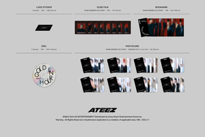 ATEEZ - [ GOLDEN HOUR : Part.2 ] 11ème mini-album (version DIGIPACK) Album KPOP Best Seller en Corée - Product Image 5
