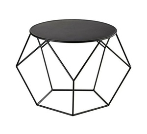 Nouvelle table basse de conception indienne faite à la main avec différentes tailles et plateau en bois avec table basse en métal utilisée dans la maison hôtel bas prix - Product Image 4