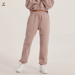 Pantalones de chándal de algodón informales de talla grande para mujer con pantalones de tela ropa de verano nuevo precio barato Sexy Fitness mujer pantalón/pantalón - Product Image 2