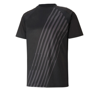 T-shirt pour homme à manches courtes en tissu tricoté 100% polyester de haute qualité, couleur unie, séchage rapide, anti-boulochage, service OEM - Product Image 5