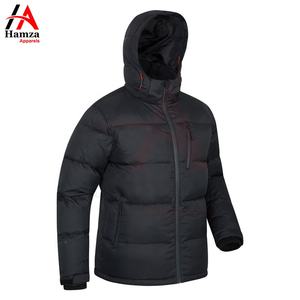 Veste matelassée à capuche de style High Street pour hommes vêtements d'hiver personnalisables vente à chaud grande taille conception de bulle personnalisée OEM - Product Image 2