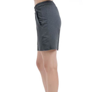 Short taille haute pour femme Logo personnalisé Vêtements de salon en molleton de coton doux Short cargo Style sexy Techniques lavées Fourniture en gros - Product Image 6