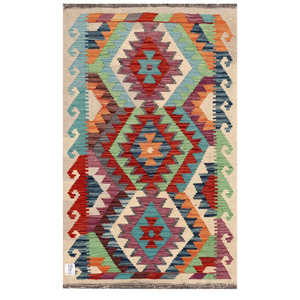 Tapis Kilim Maimana Afghanistan 131 X 80 cm, décoration murale - Product Image 1