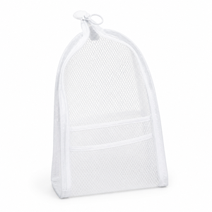 Trousse de Toilette Autoportante en Maille Grande Capacité avec Fermeture Éclair pour Voyage - Product Image 1