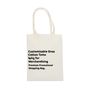 Borsa Tote in Cotone Ensa Personalizzabile per Merchandising, Borsa Promozionale Premium per lo Shopping - Product Image 3