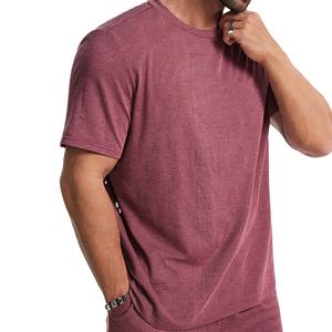 Custom <b>Men's</b> Casual Crew Neck Oversized <b>T</b> <b>Shirts</b> <b>And</b> <b>Shorts</b> <b>Set</b> 100% Cotton High Quality Blank Sweat Suit 300 GSM for <b>Men</b> - Product Image 2