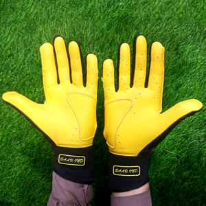 Guantes de Bateo de Béisbol y Sóftbol al por Mayor, de Cuero, con Logotipo Personalizado, Unisex, para Mano Derecha, Dedos Completos, Cerrados, Ligeros - Product Image 2