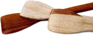 Juego de utensilios de madera de teca Natural clásica para manualidades HF, cucharas de cocina para bodas, espátulas ligeras y duraderas, capacidad de 10ml para - Product Image 3