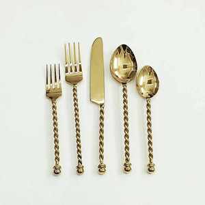 Juego de cubiertos de acero inoxidable de diseño clásico, elegante, duradero y Apto para lavavajillas, acero con espejo - Product Image 3