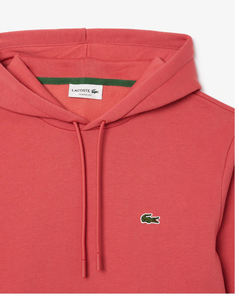 Sudaderas rosas personalizadas de algodón y cáñamo, estilo francés, gruesas, para hombre, con hombros caídos, estilo universitario, con bordado 3D. - Product Image 5