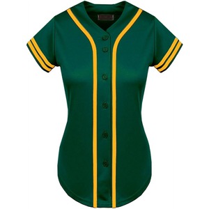 Uniformes de softball à la mode et fonctionnels pour femmes tissu extensible logo personnalisé complet - Product Image 6