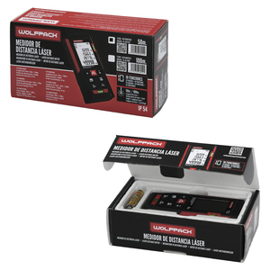 Misuratore di Distanza Laser con 10 Funzioni e Portata di 50m. Funziona con 2 batterie AAA (non incluse) - Product Image 6