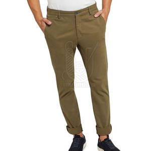 Pantalon Chino Droit Décontracté Léger et Respirant pour Homme, à Boutons, 100% Coton, Idéal pour l'Été, Vêtement de Sport, Vente en Gros - Product Image 4