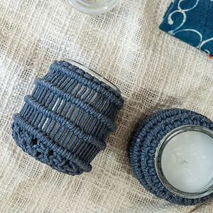 Hecho a mano 108 nudos meandro anudado a mano portavelas hermoso macramé bohemio soporte de libros estante de libros de algodón para el hogar y la Oficina - Product Image 3