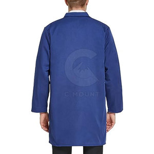 Manteaux de laboratoire 100% coton Vente en gros pour hommes Blouse de laboratoire blanche de haute qualité Blouse blanche d'hôpital personnalisée - Product Image 2