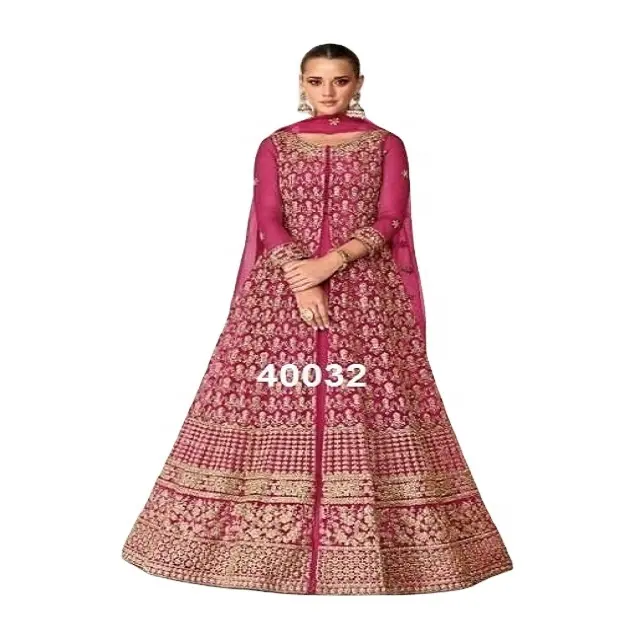 Eksklusif tradisional wanita mewah India dan Salwar Pakistan Suit tersedia dengan harga grosir dari eksportir India