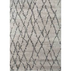 Alfombra de Lana Anudada a Mano Zuri, Gris y Negro, Pkwl-308-a, Alfombra Rectangular Abstracta Hecha a Mano para Uso en el Hogar, para Entrada, Pasillo, Sala de Estar - Product Image 1