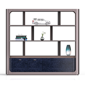 Futuristic Style MDF Filing Cabinet LED Display <b>Smart</b> Electronic <b>Lock</b> Storage Cupboard For Home Office School Workshop - Product Image 1