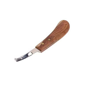 Cuchillo para Cascos de Acero Inoxidable de Doble Filo Reutilizable para Trabajos Profesionales de Herrador y Tareas de Recorte de Cascos de Ganado - Product Image 3