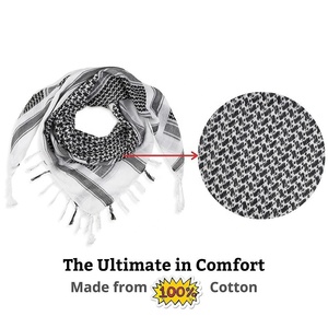 Shemagh Hommes Keffiyeh Écharpe Tactique Hommes Tête Cou - Product Image 4