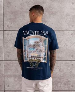 เสื้อยืดโอเวอร์ไซส์ลายกราฟิกสไตล์สตรีทแวร์  ผ้าเนื้อหนา 240 กรัม ผ้าฝ้าย 220 กรัม ไซส์พลัส - Product Image 4