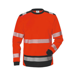 2025 ODM Camisa de trabajo de cuello redondo de alta visibilidad para hombres por encargo Camisa de buena calidad de manga completa reflectante de seguridad Hi Vis Shirt - Product Image 5