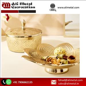 Bougeoir rond en laiton écologique fait à la main avec couvercle impression personnalisable et entièrement personnalisé - Product Image 6