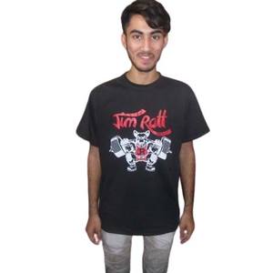 T-shirts décontractés respirants en jersey 100 % coton, à manches courtes, pour hommes, personnalisables avec logo OEM, vente en gros, été - Product Image 4