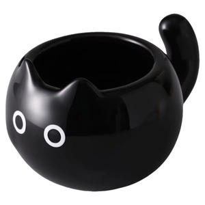 Tazza da Caffè e Tè in Ceramica Creativa a Forma di Gatto, Design Floreale Carino per Uso Domestico e Commerciale, Regalo per Coppie - Product Image 2
