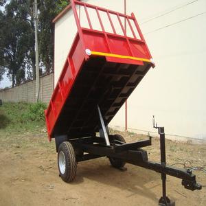 Nouvelle remorque basculante agricole de haute qualité avec composants de base (engrenages et moteur) pour tracteur, garantie 2 ans - Product Image 4