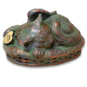 ลูกคิตตี้ขี้เถ้าเถ้ากระดูกสัตว์เลี้ยงโบราณซิลเวอร์เรดินซ์ - Product Image 4