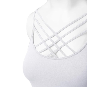 Nouveau 2025 soutien-gorge de yoga fitness sans manches de qualité professionnelle pour la course à pied soutien-gorge respirant - Product Image 5