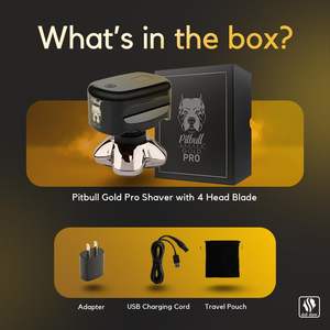 Afeitadora Eléctrica Inalámbrica para Viaje, Uso en Cabeza, Barba y Cuerpo, Resistente al Agua IPX7, con Adaptador de Carga USB, para Uso Facial - Product Image 5