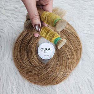 Extensiones de Cabello Humano Virgen Vietnamita Crudo, Súper Doble Trama, Liso, con Frente de Encaje, Pre-Adheridas, 16 Pulgadas, 30 Pulgadas, a Granel - Product Image 2