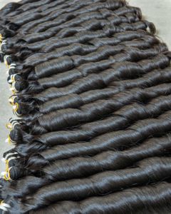 Cabello Humano Virgen Remy Vietnamita, Paquete Mágico de Cabello Natural con Trama Simple de 8 a 32 Pulgadas, Venta al por Mayor Directo de Fábrica en Vietnam - Product Image 1