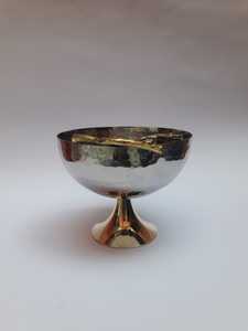 Cuenco para servir ensalada de frutas de Metal de latón hecho a mano de alta calidad, vajilla de lujo para fiestas, técnica pulida, mezcla de bajo precio - Product Image 2