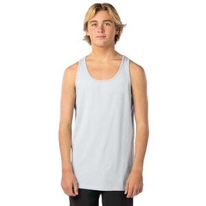 High Quality <b>Men's</b> Women's Summer Gym Tank Top Solid <b>White</b> Bamboo Fiber Knitted Inner <b>Vest</b> Turtleneck Eco-Friendly Breathable - Product Image 3