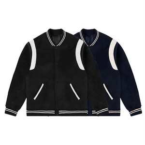 2025 veste universitaire Offre Spéciale la plus vendue, vente en gros de la nouvelle tendance letterman hip hop design propre logo veste personnalisée mad letterman - Product Image 2