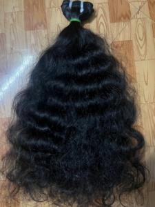 Fournisseur leader en Inde de cheveux indiens bruts de temple, Remy vierges, double trame, 100 grammes, directement des cheveux d'Inde du Sud - Product Image 5
