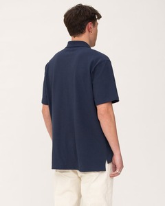 เสื้อโปโลผู้ชายสีต่างกันเสื้อโปโลสีพื้นแบบกำหนดเองขายส่ง - Product Image 2