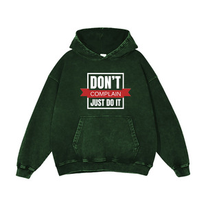 Best Quality Heavyweight Acid Wash Hoodies Pullover Full Sleeve Street Wear Ruff Style Acid Wash Hoodie For Men's - Product Image 3