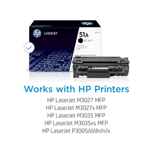 Cartouche de toner noir HP Original pour LaserJet 51A (Q7551A) compatible avec divers modèles HP - Product Image 3