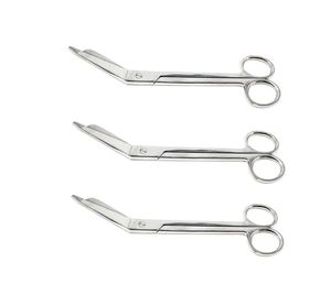 7.5 "อุปกรณ์ผ่าตัดด้วยมือทำจากสแตนเลสสตีลกรรไกรตัดผ้าพันแผลแบบ3ลิสเตอร์-แหล่งพลังงานพื้นฐานสำหรับการผ่าตัดที่จำเป็น - Product Image 2