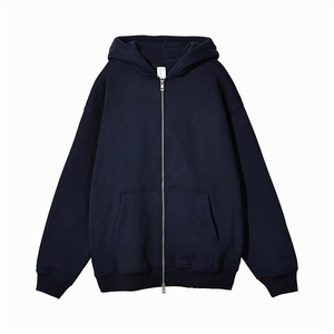 OEM Logo personnalisé imprimé hommes pulls à capuche oversize automne 100% coton écologique 2 pièces vêtements de sport - Product Image 4