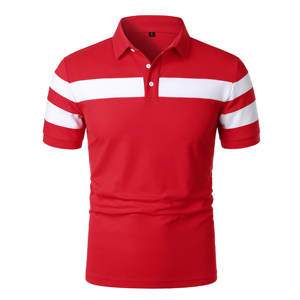 Camiseta Polo de algodón 100% de alta calidad, ropa de calle de manga corta, camisetas de Polo de dos botones de verano que absorben la humedad - Product Image 6