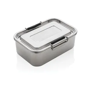 Contenitore per il Pranzo in Acciaio Riciclato RCS, Gadget Sostenibile per il Trasporto di Pasti Ecologici - Product Image 1